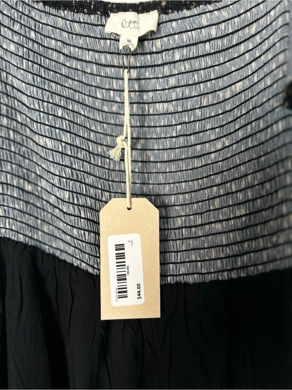 Ott Black Midi Dress – Size M – New With Tags - Picture 5 of 7